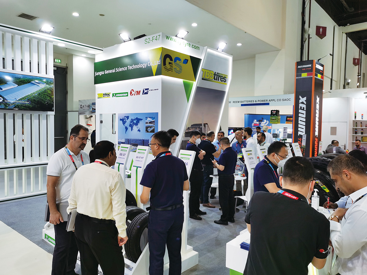 通用股份亮相迪拜展，彰顯民族輪胎風(fēng)采！